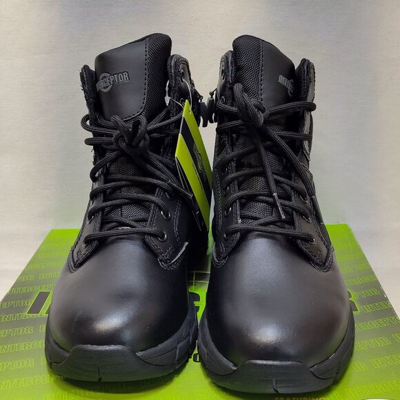 Interceptor Litefast Tactical Boots Womens Size 7 Zippered 6" Shaft Soft Toe NIB - Picture 4 of 9